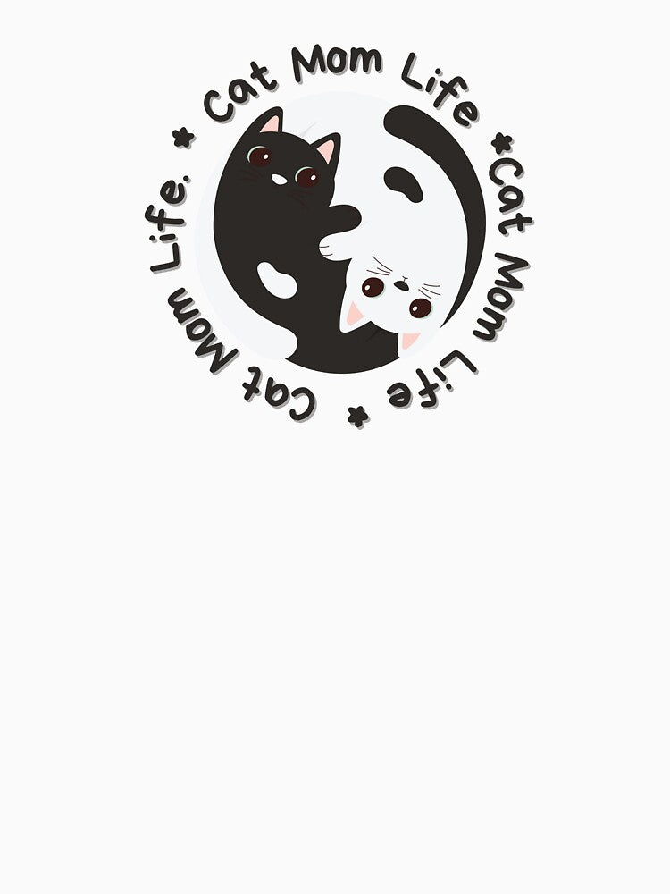 Cat Mom Life - Ying Yang Kitties by SimplySono
