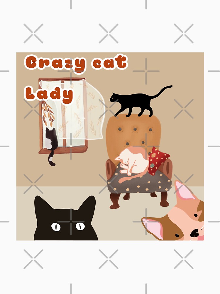 Crazy Cat Lady by tsaidon