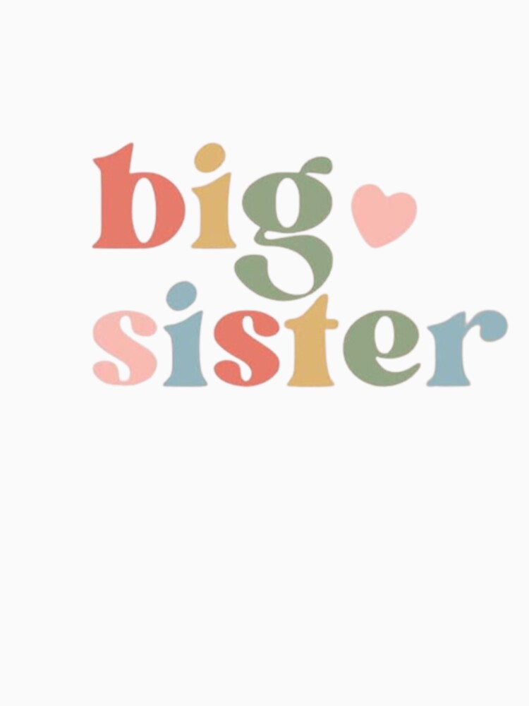 Big Sister Shirt for Girls Toddler Kids Pregnancy Announcement Promoted to Big Sis T-Shirt Summer Short Sleeve Top by numedia1