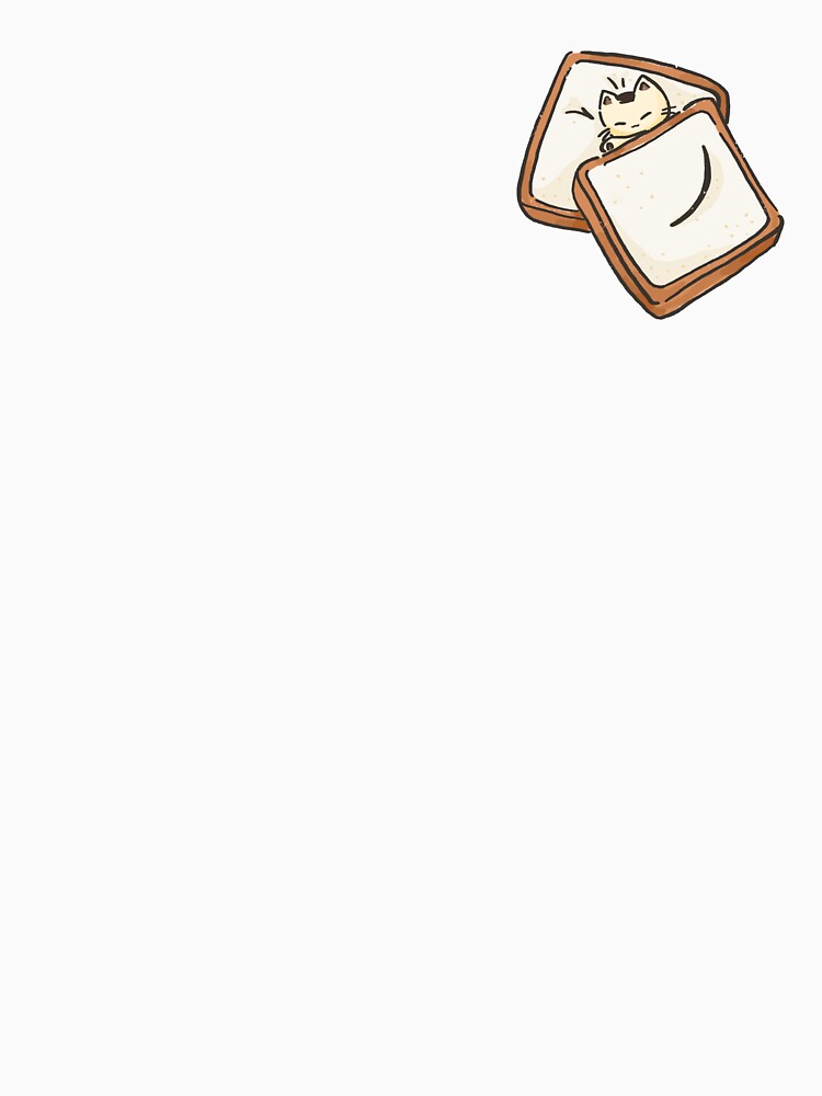 Cute Kawaii Sliced Bread Cat by Sleepy-Town