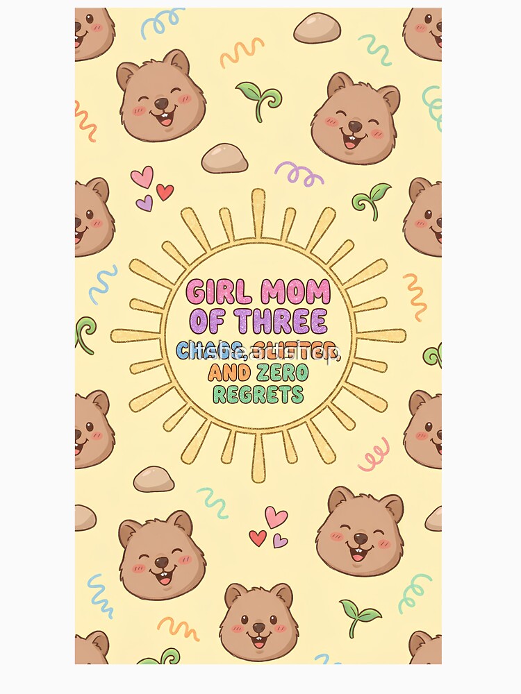 Boy Mom of 3 Cute Quokka by Itsheartshop