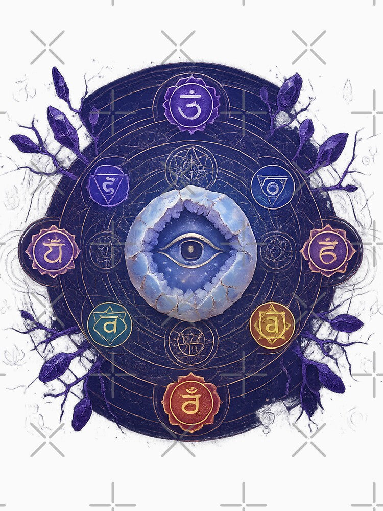 Opalite Consciousness Mandala – Cosmic Chakra Alignment by W963x