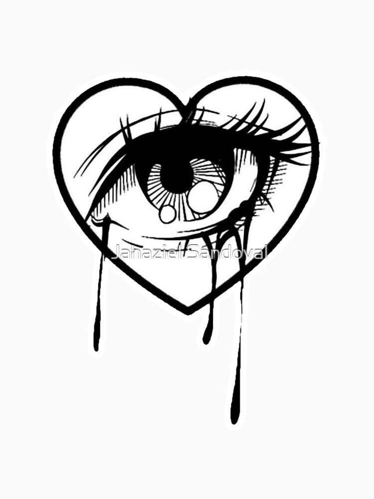 Crying eye by Jahaziel Sandoval