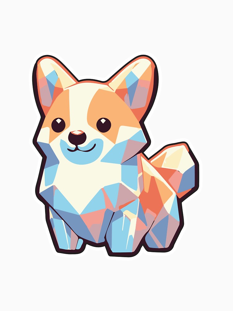 Corgi Charm: Crystal Carving Magic by DokiDoki-Design