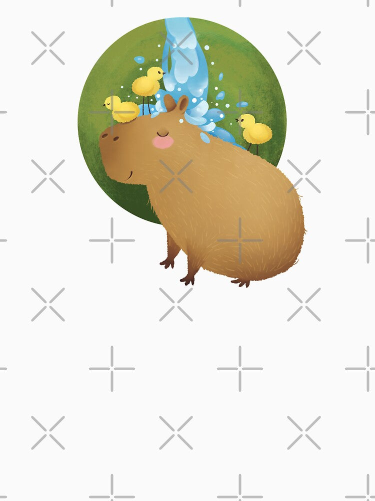 Capybaras Chill Bath by supermara