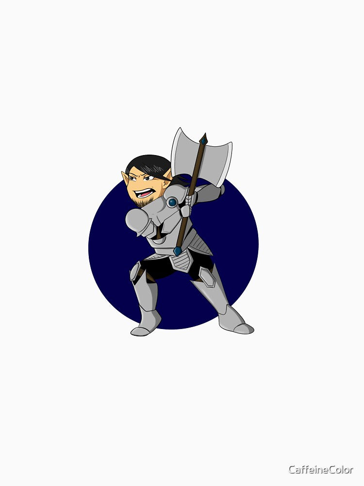 Elf Paladin by CaffeineColor
