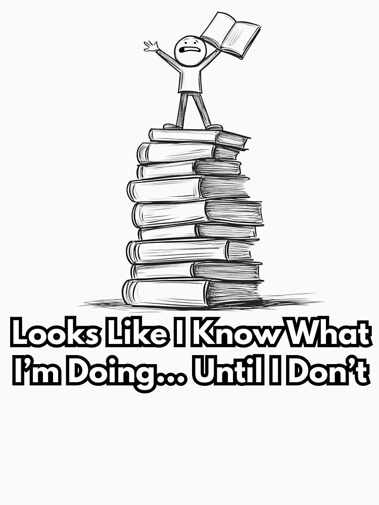 Looks Like I Know What I’m Doing… Until I Don’t by Shadydesigner