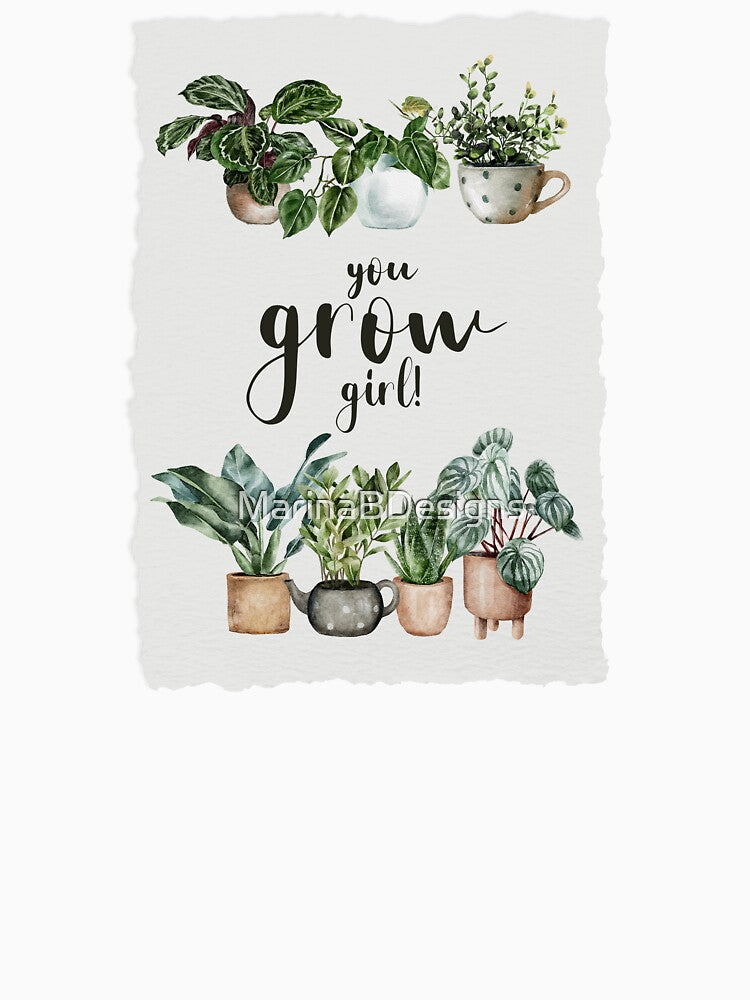 you grow girl by MarinaBDesigns