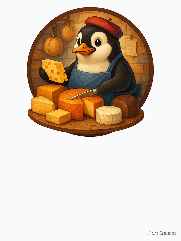 Cheese Monger Penguin by Fort Galaxy