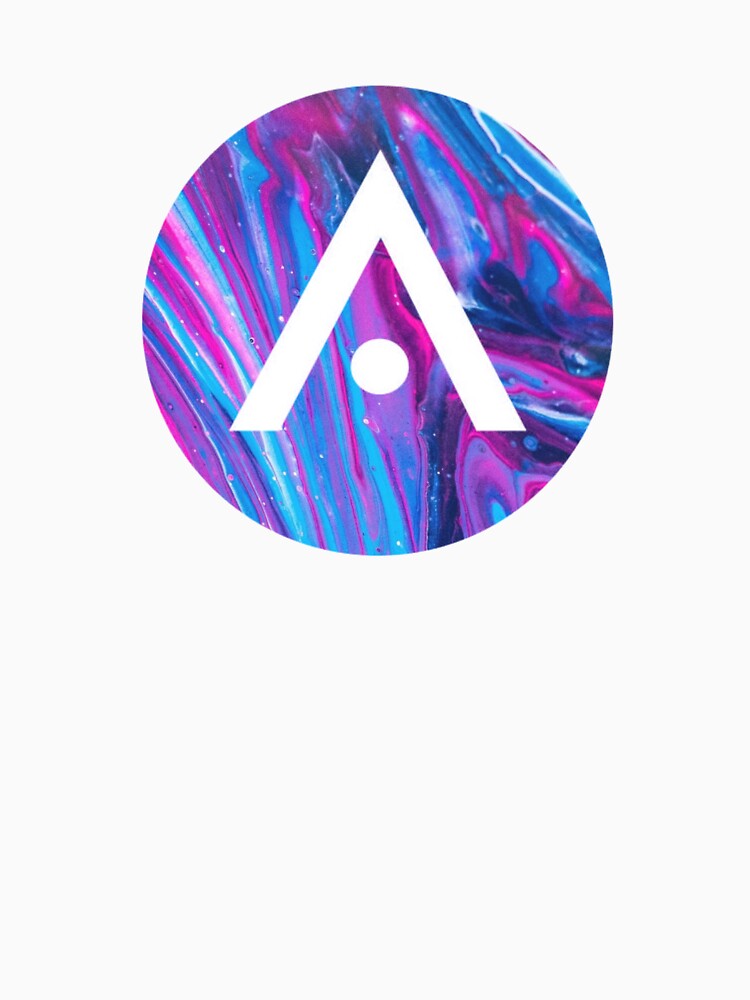 Blue Pink and Purple Aveda Logo by Dalaura