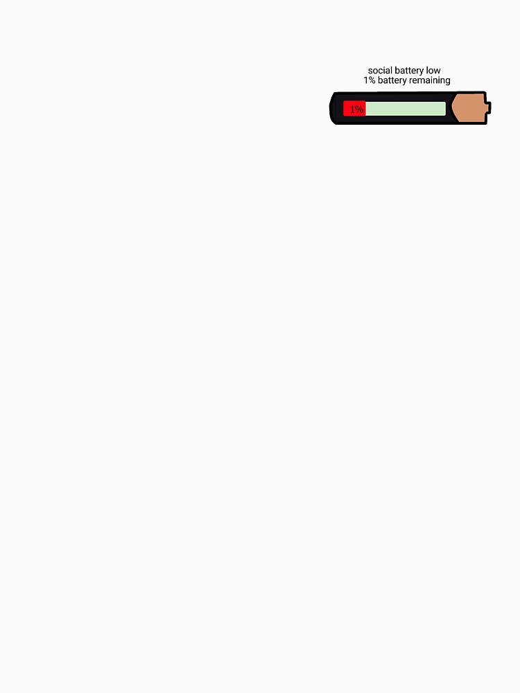Social Battery Low by ShinyDreamGifts
