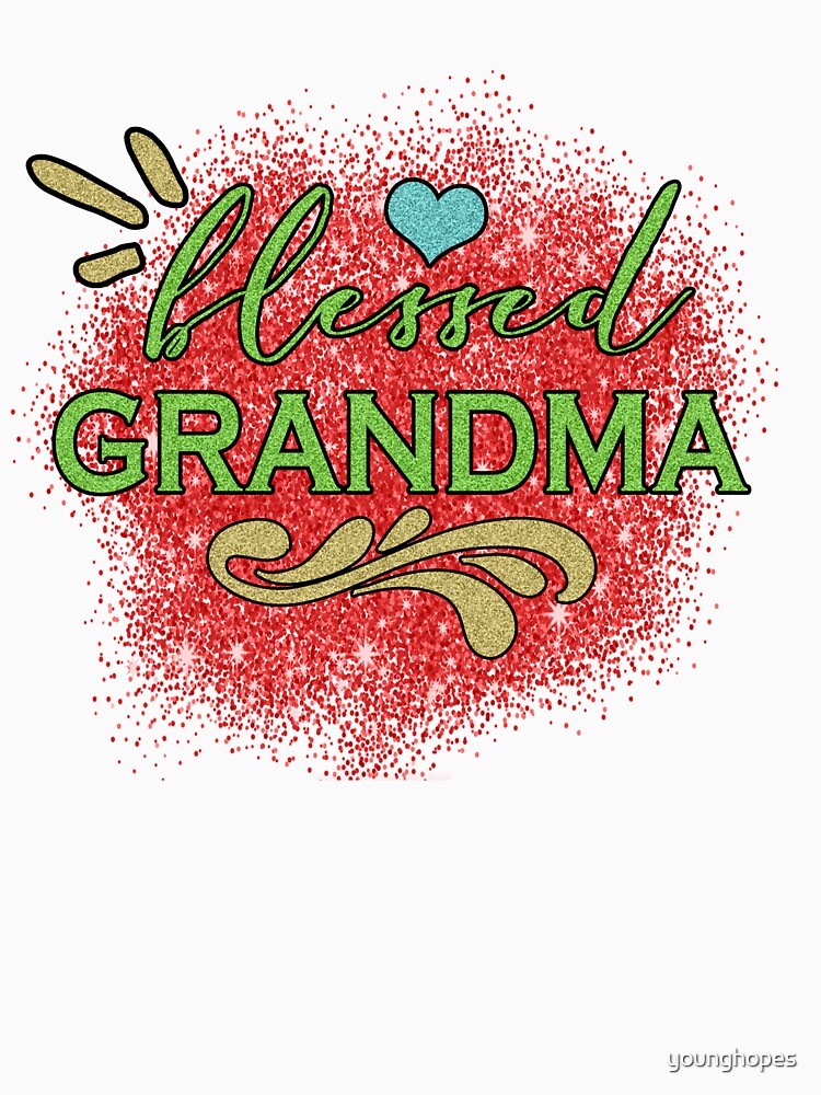 Blessed Grandma- Mothers Day Gifts by younghopes