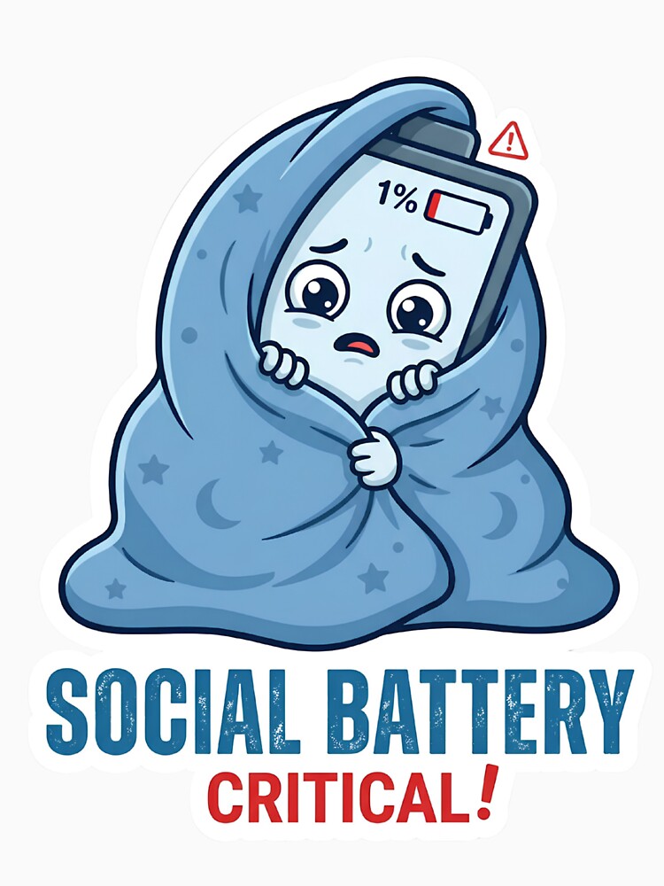 Social Battery Critical by Tharaazu