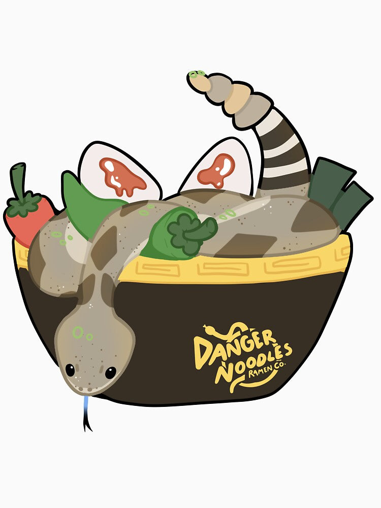 Danger Noodles: Red Hot Rattlesnake Flavor by WixiBaby