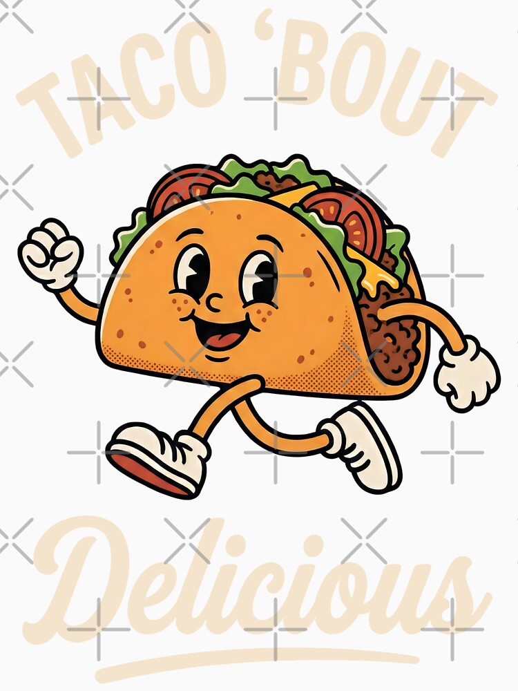 Taco Bout Delicious Funny Taco Pun by Emmatshirt1