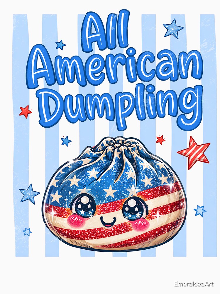 All American Dumpling – Kawaii Squishy Design by EmeraldeaArt