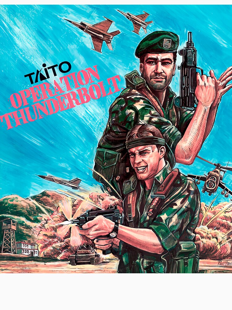 Operation Thunderbolt Arcade HD by Retr0Tshirts