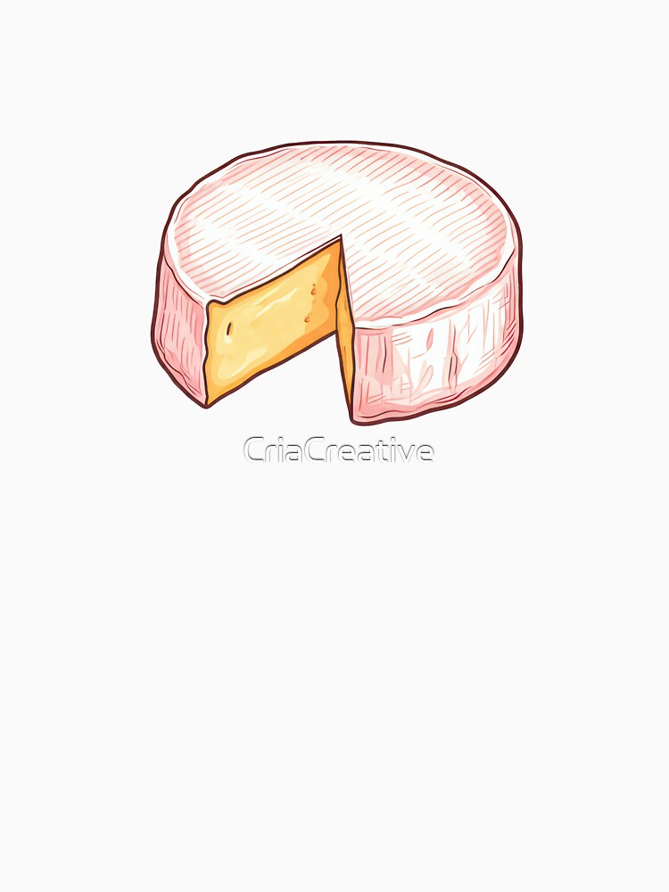Round Cheese Wheel in Pink by CriaCreative