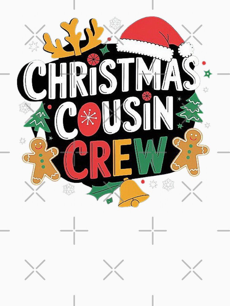 Christmas Cousin Crew - Festive Family Holiday Design by love3617