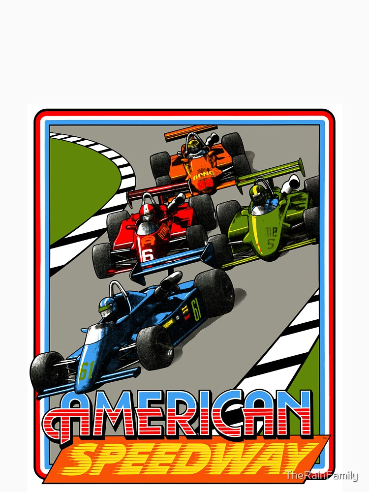 American Speedway Arcade Style Design by TheRainFamily