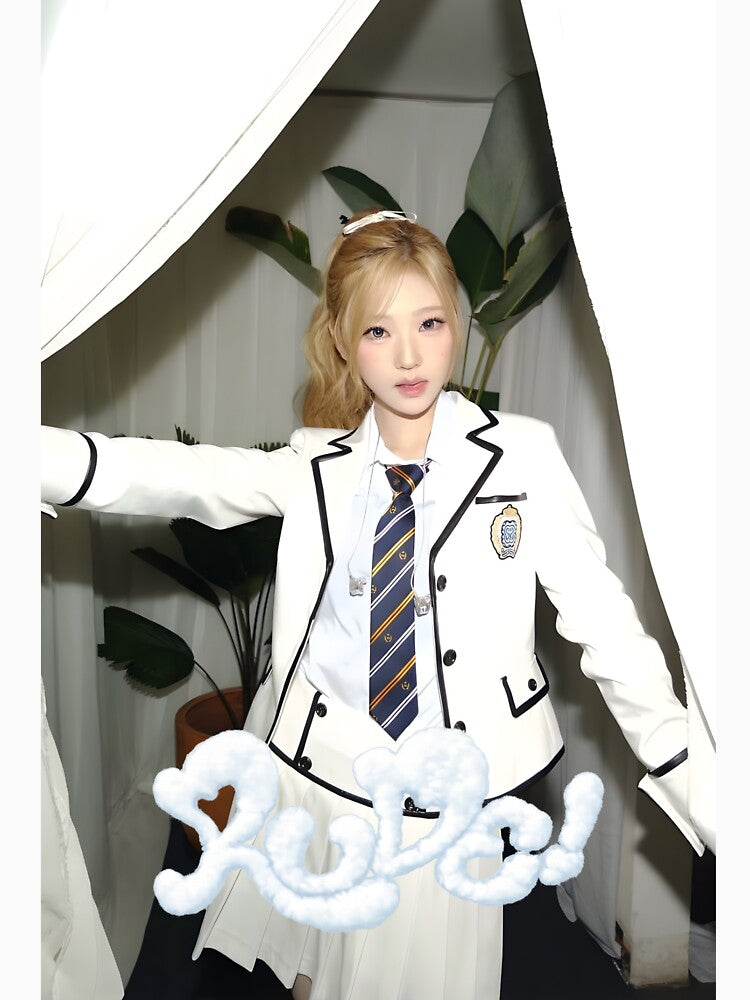 Hearts2Hearts Stella Rude Fan Merch for K-pop Collectors by Valereekmerch