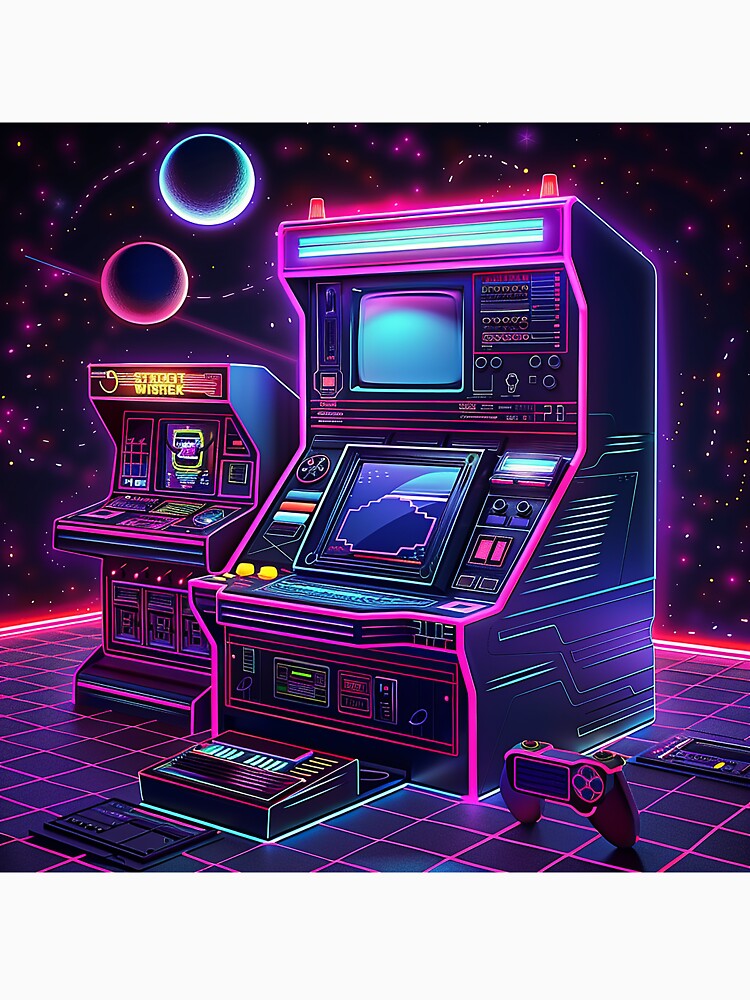 Retro Arcade Designs by nomiraclehere