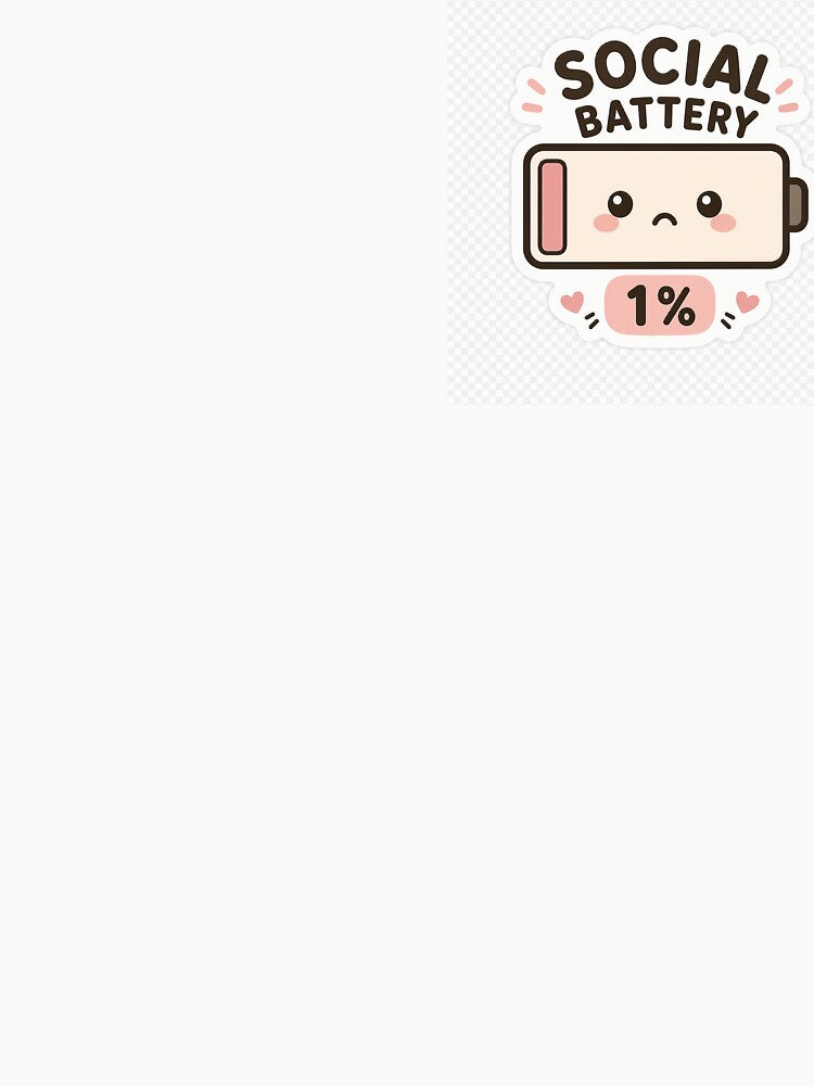 Social Battery: 1% by revanthroy143