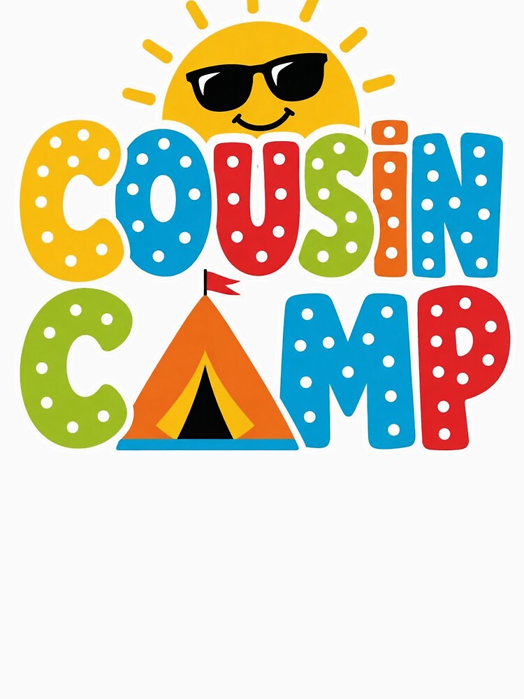 Funny Cousin Camp 2026 Crew Kids Summer Camping Family by clothesy7