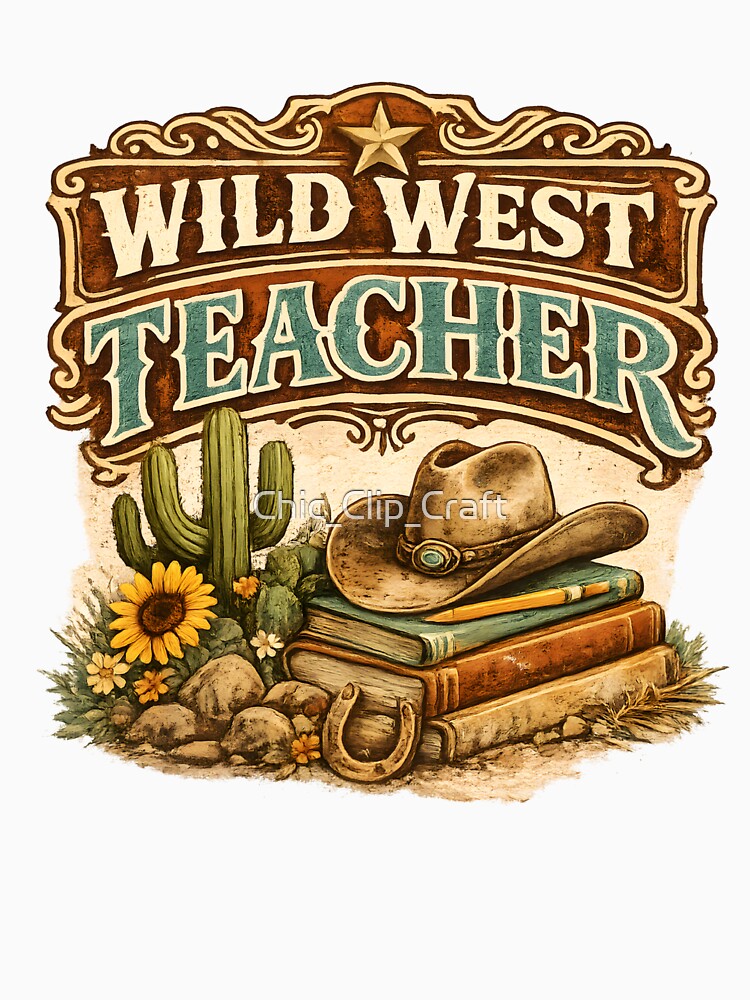 Wild West Teacher Rustic Classroom Spirit by Chic_Clip_Craft