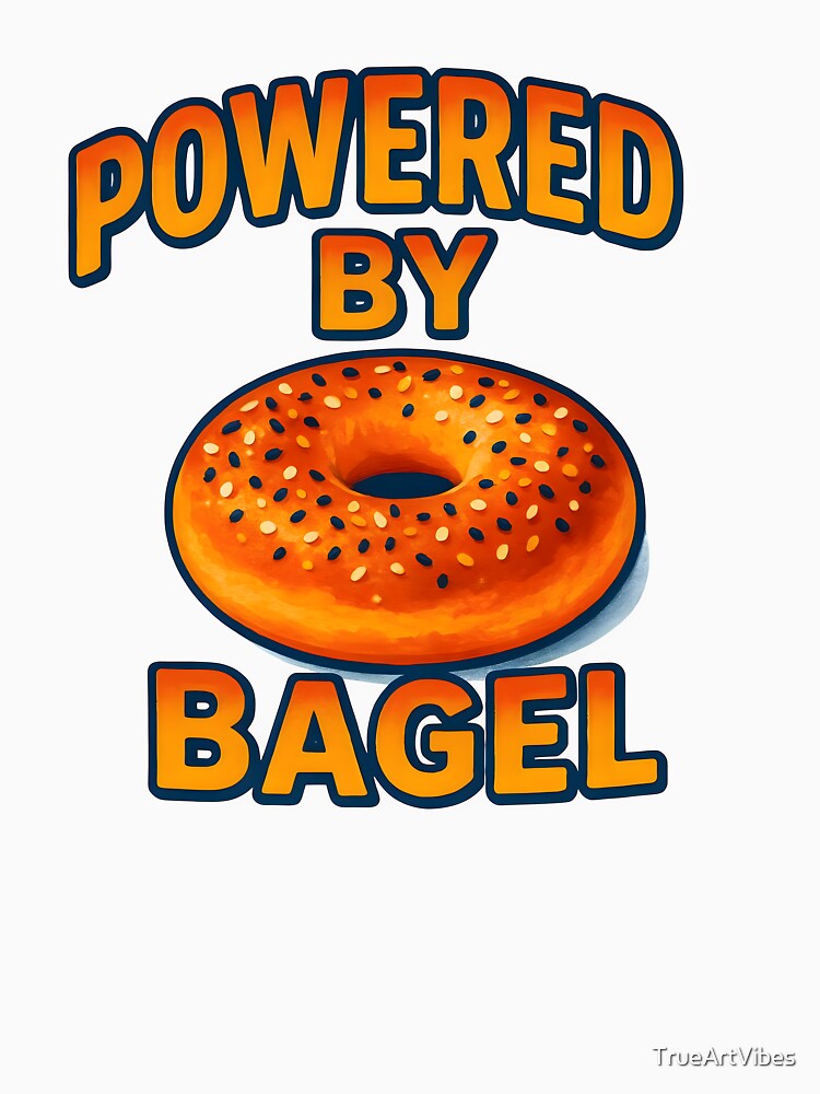 bagels, new york, cream cheese, bagel lover by TrueArtVibes
