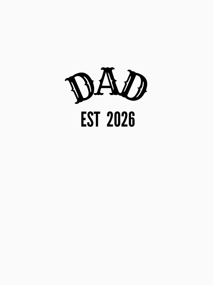 Dad EST 2026 Western Fatherhood Design by PersonaCrafts