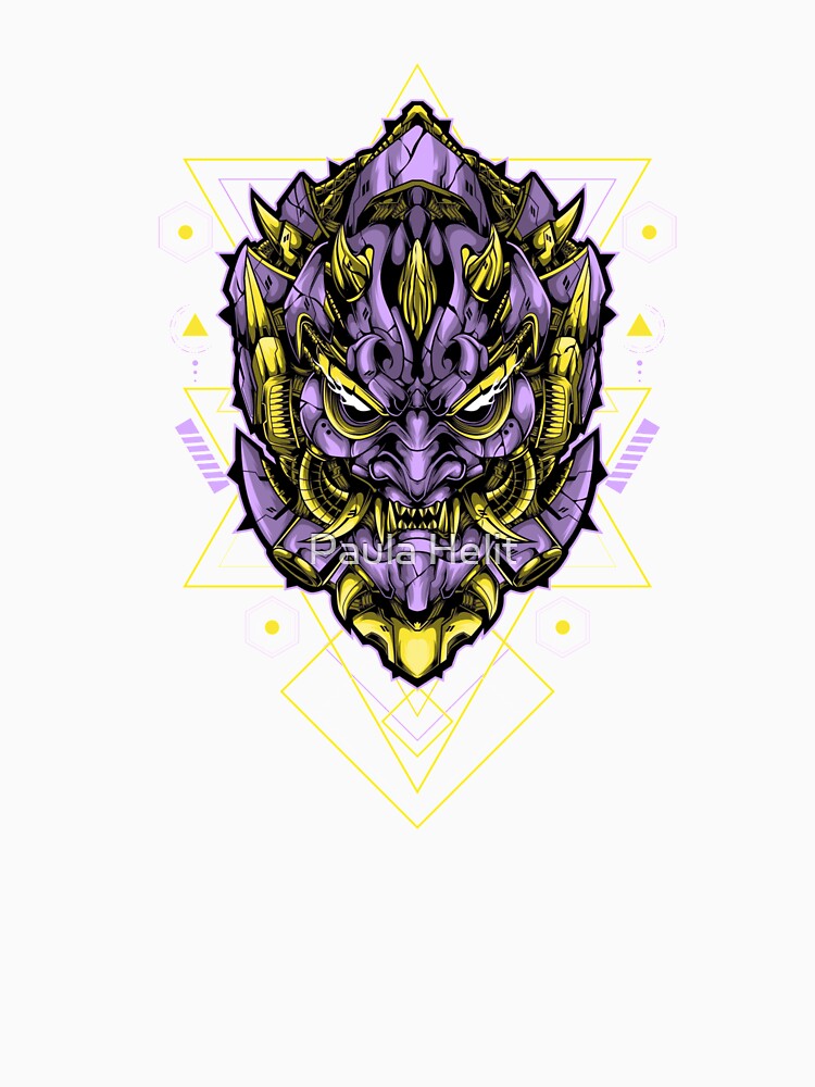 Asian Tattoo Purple by Paula Helit