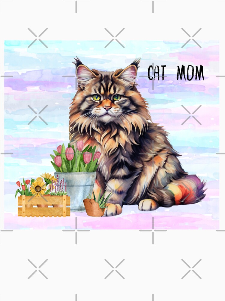cat mom Best Cat Mom by Playful Strokes pom@pom