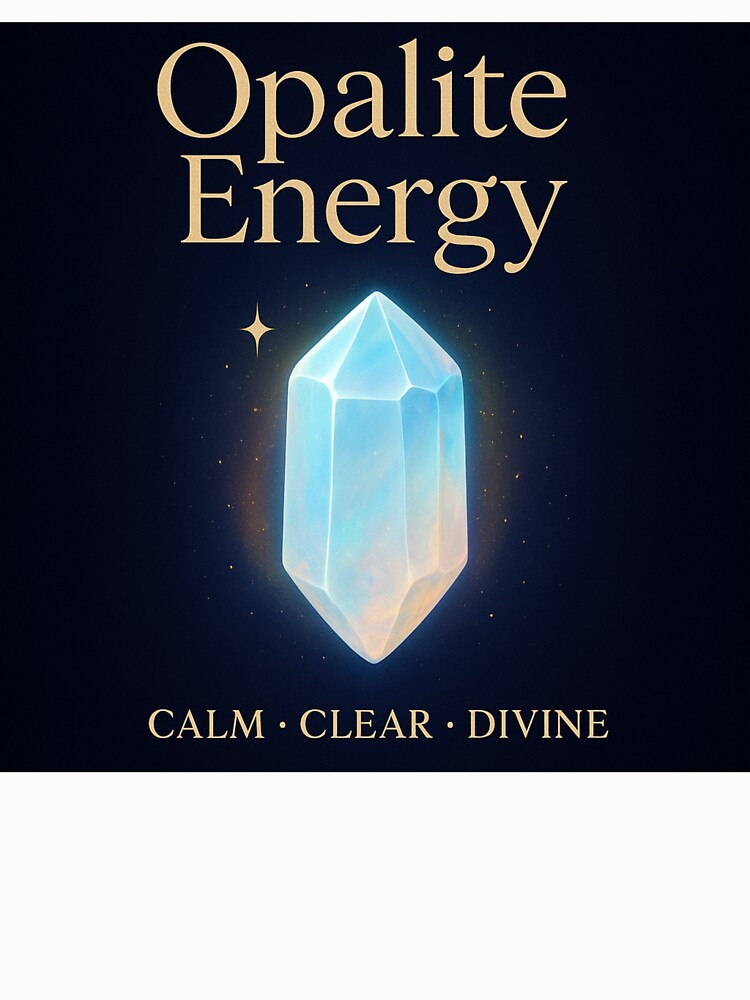Opalite Energy – Calm, Clear & Divine Crystal Aesthetic Design by Lagwsal22