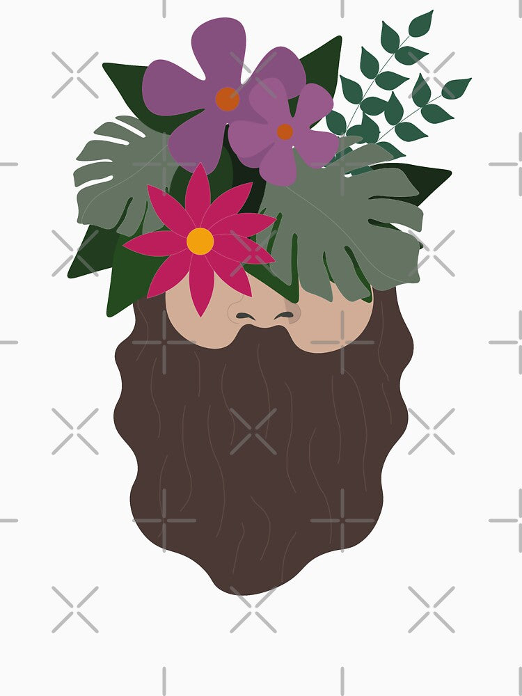 Plant dad beard guy by LiliesValley