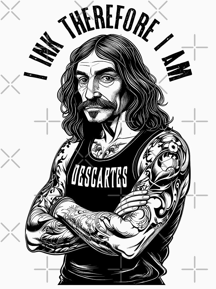 Tattoo Philosophy Descartes I Ink Therefore I Am Tattoos by GrandeDuc