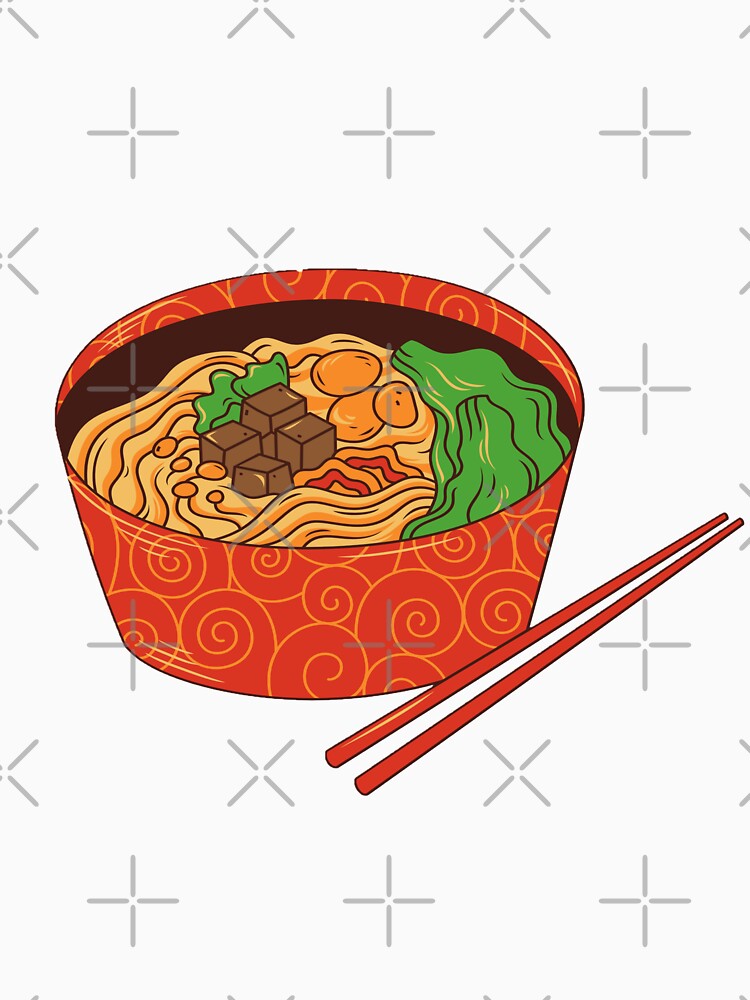 Ramen Spicy Noodles by mimosadesigns