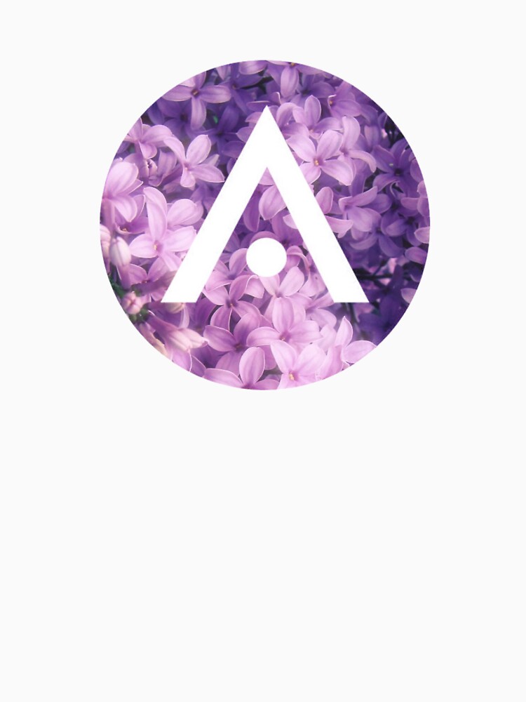 Bright Purple Lilac Flowers Aveda Logo by Dalaura
