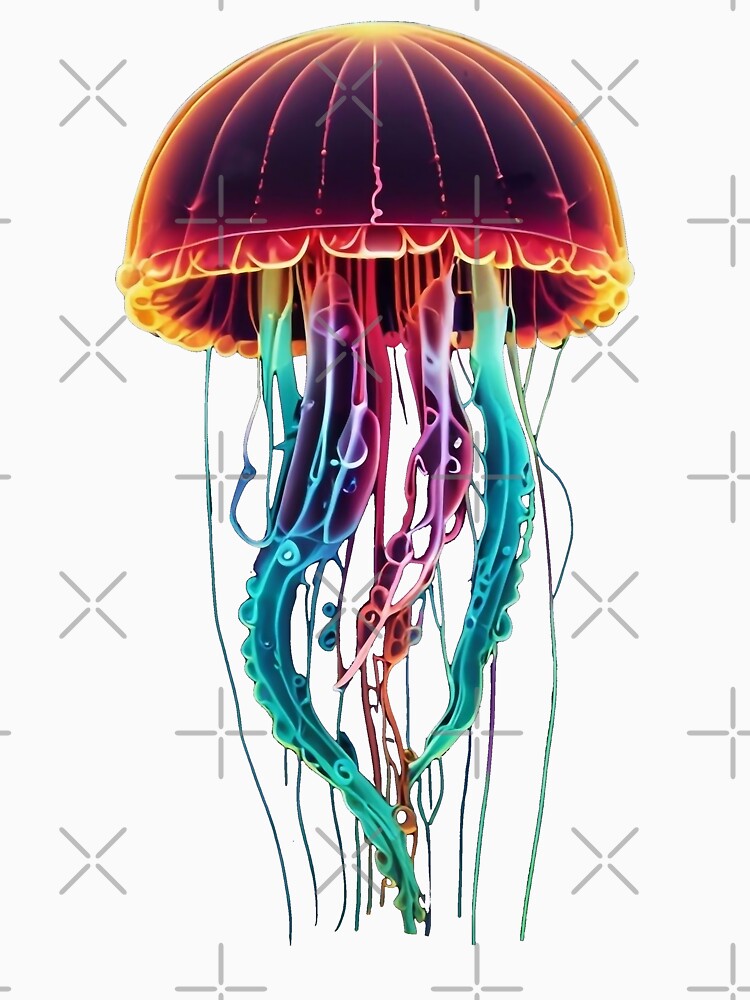 Glowing Jellyfish by FreshArtFusion