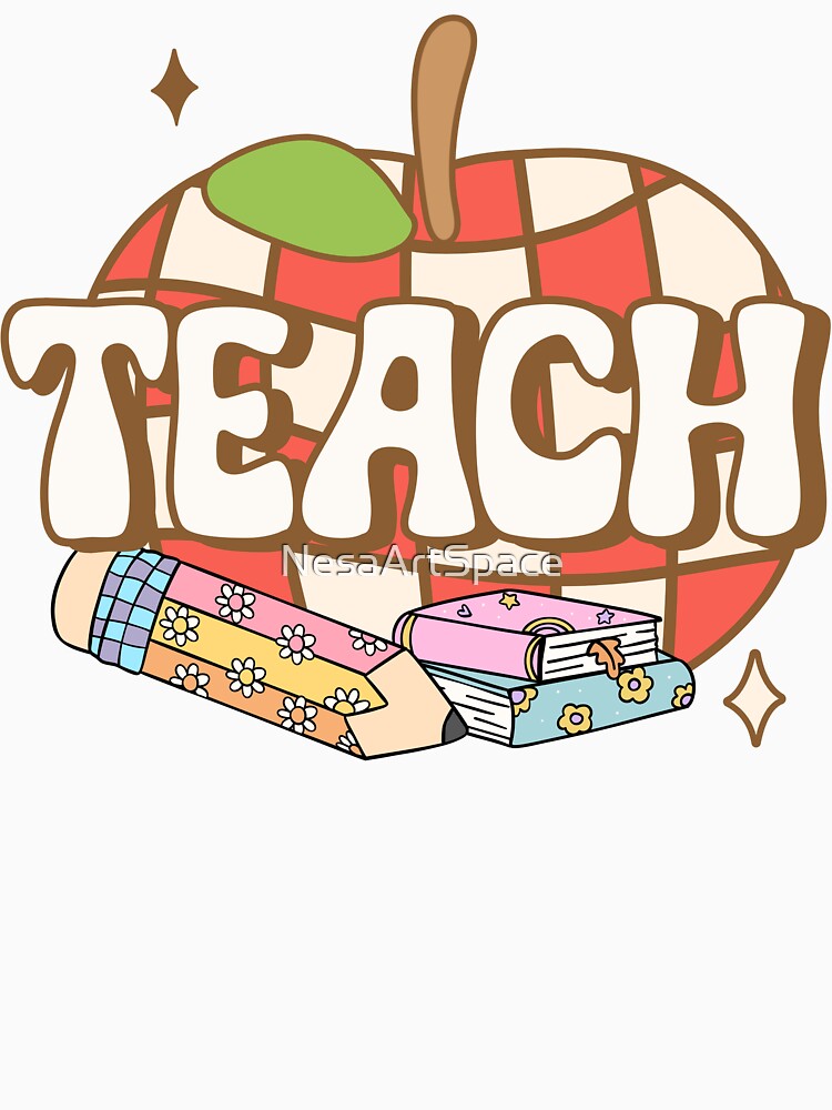 Retro Teach Educational by NesaArtSpace