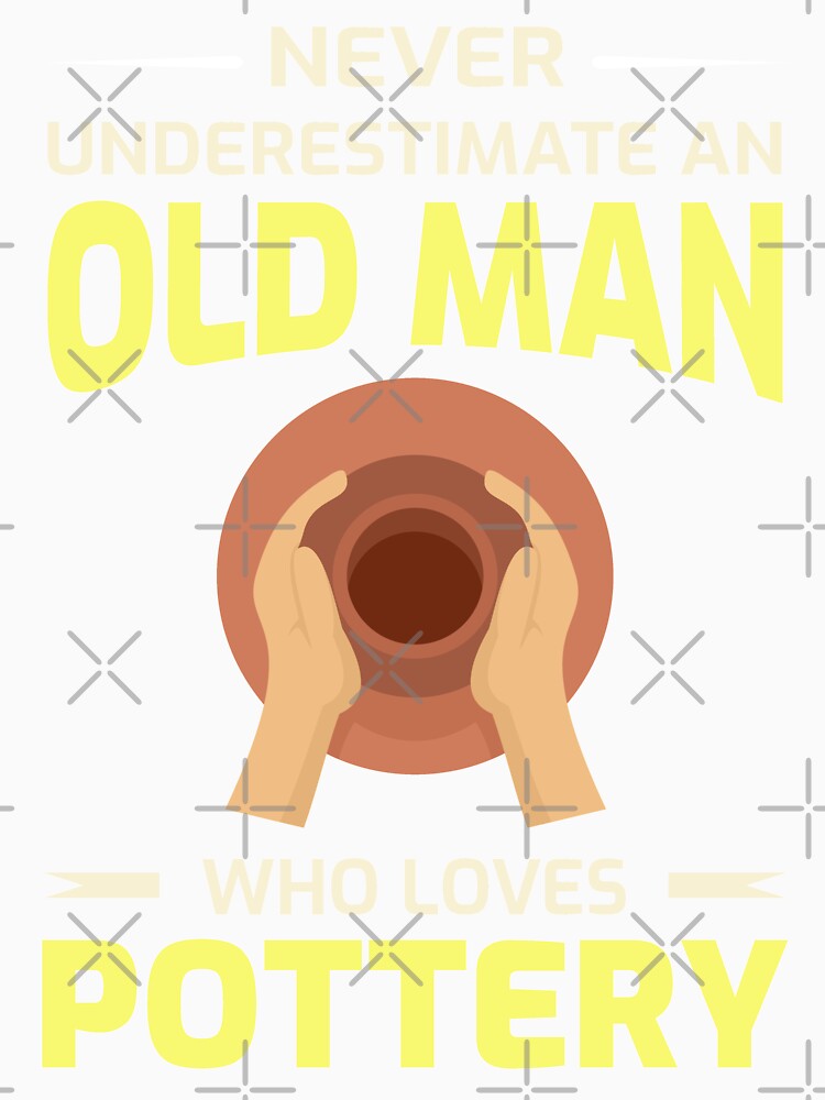 Pottery Ceramics Artist Potter Dad Grandpa Fathers Day by CuteDesigns1