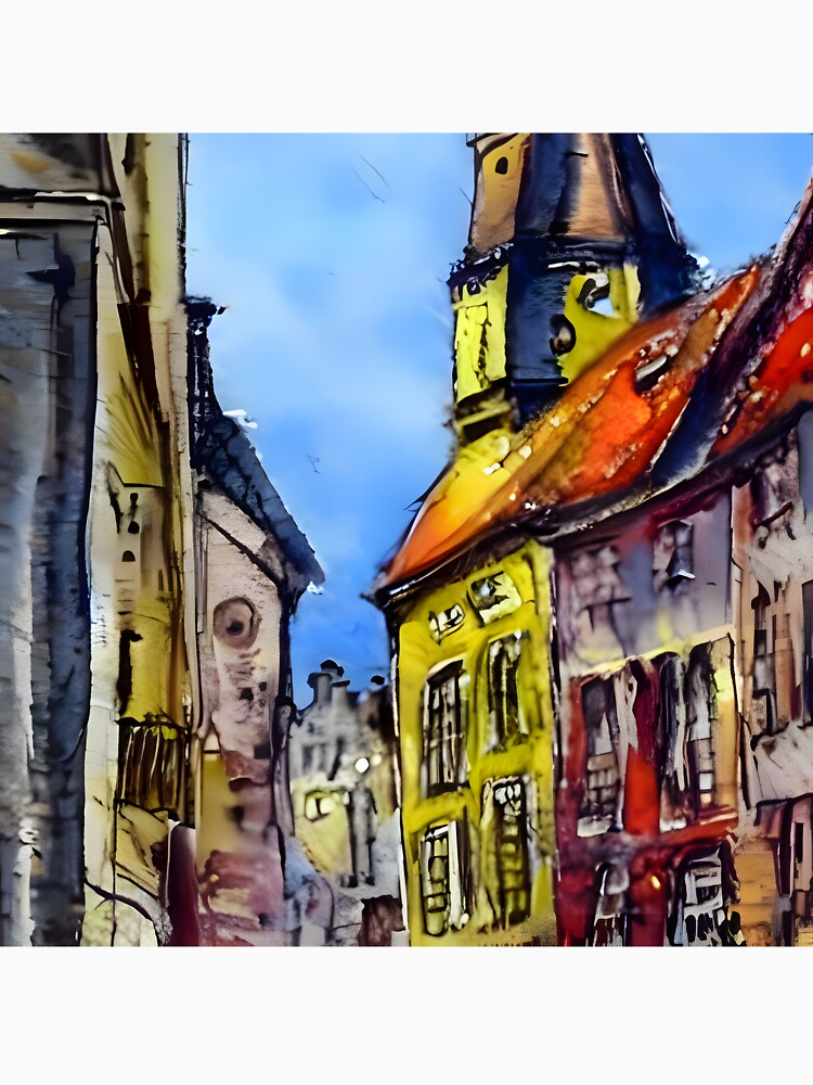 Western Europe Belgium Painting 3 by worldtableau
