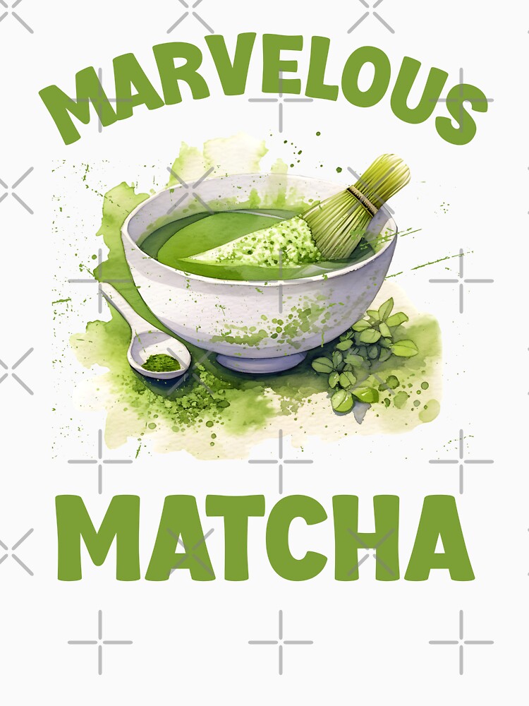 Matcha Magic in a Bowl: T-Shirt Design for Matcha Lovers by kcaandwu