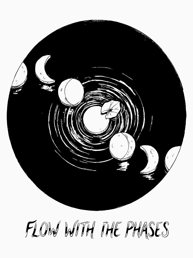 Nocturnal Reflection Path - Moon Phases by bapupa