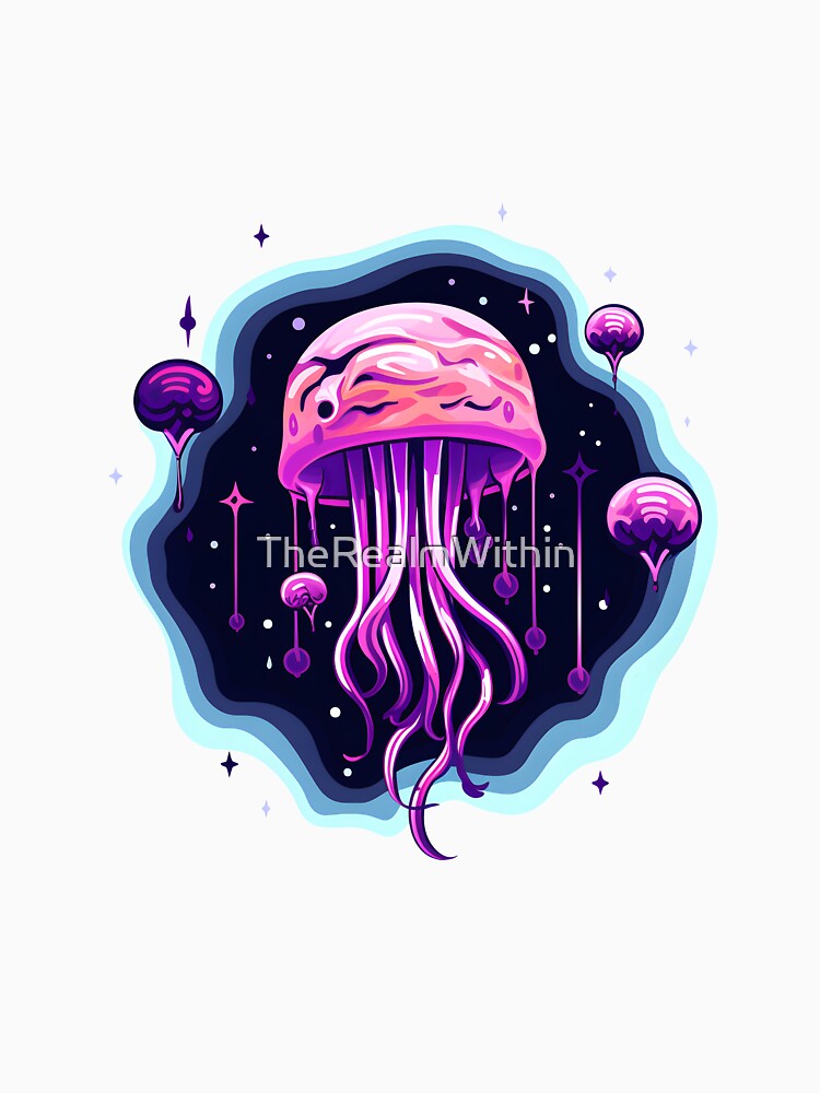 Bioluminescent Jellyfish by TheRealmWithin