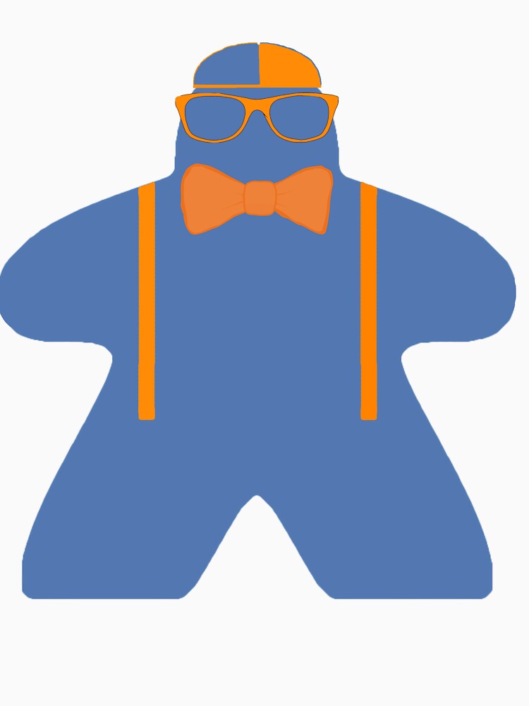 Blue/Orange Meeple by Narellish