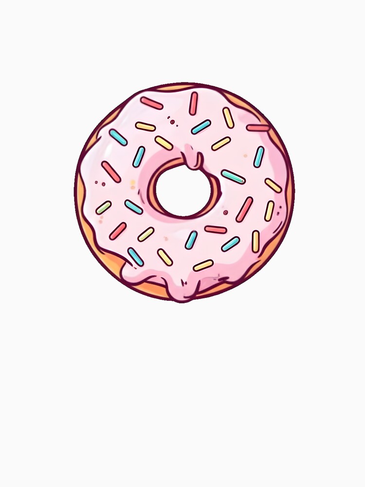 Kawaii Sprinkled Donut Pastel Delight by SunkenCost