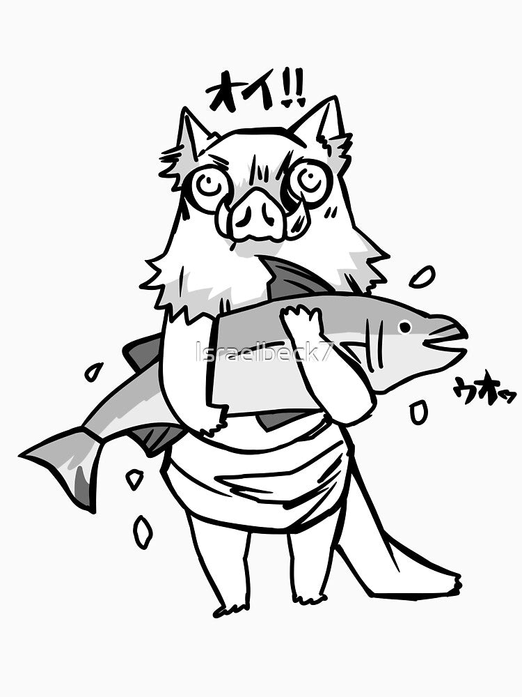 Inosuke Fishing by Israelbeck7
