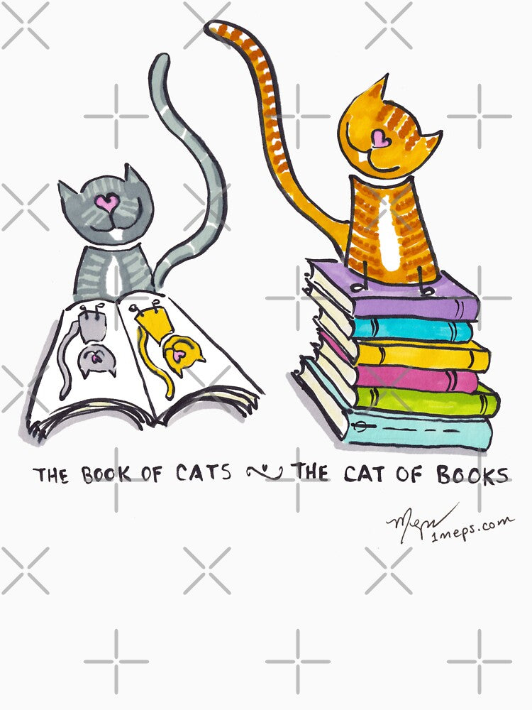 The Book of Cats...and the Cat of Books by 1meps