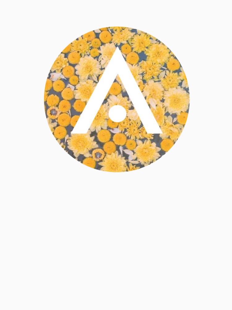 Pastel Yellow Flowers Aveda Logo by Dalaura